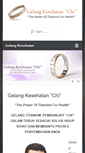 Mobile Screenshot of gelang-kesehatan.com